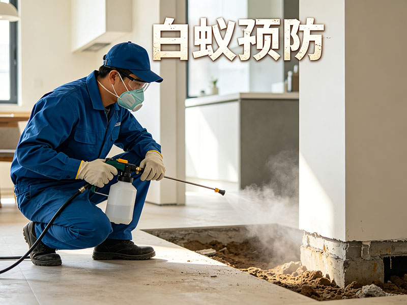 越城区白蚁预防服务｜事前科学防护，杜绝蚁患滋生